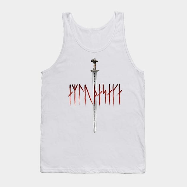 The Undead (shaded blood text) Tank Top by FrenchFryArtist